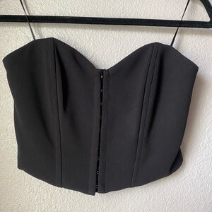 New with tag Giani Bini elegant Black Strapless Top